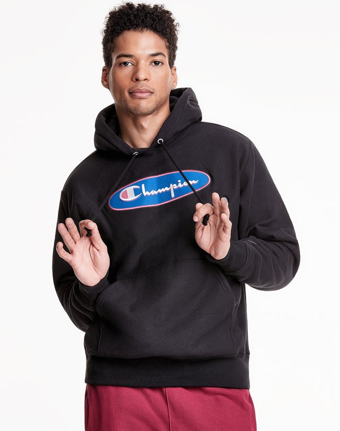 Champion Hoodie Heren - Zwart - Reverse Weave® ( 231967-IYV )